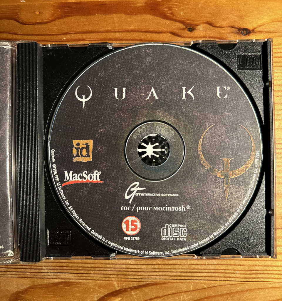 Mac Quake DVD