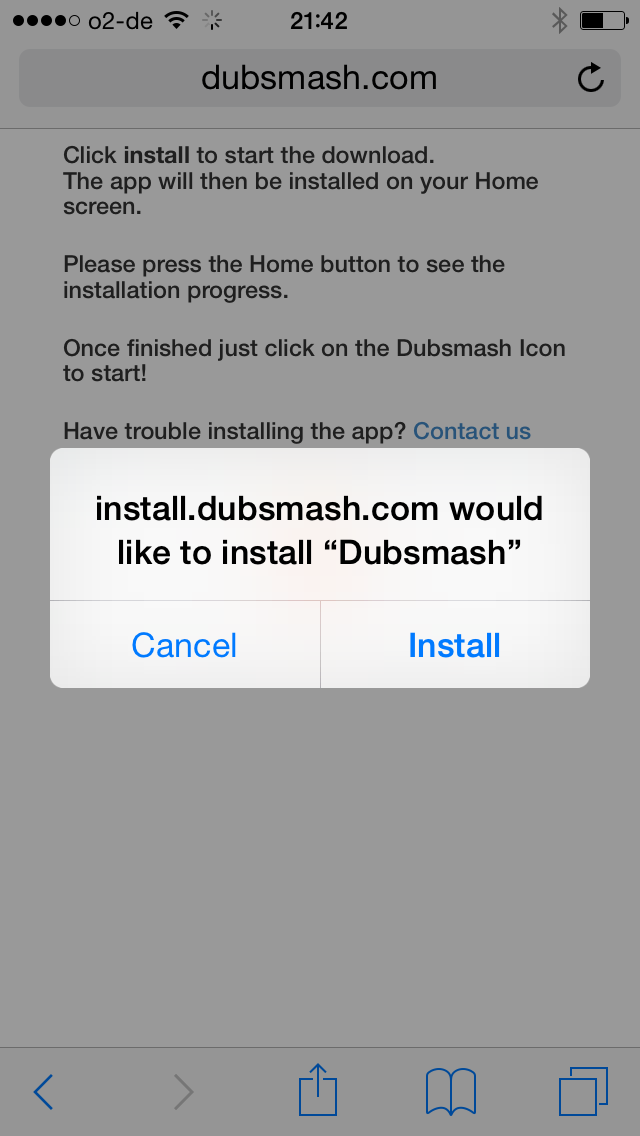 Dubsmash Website Installation